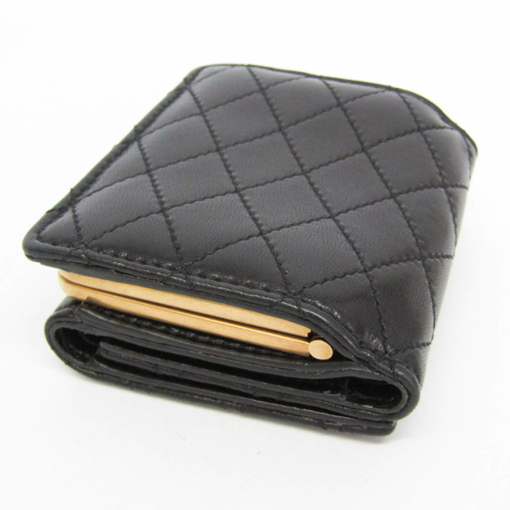 Yves Saint Laurent Gabby Compact Wallet 734494 Women's  Lambskin Wallet (tri-... - Picture 5 of 14